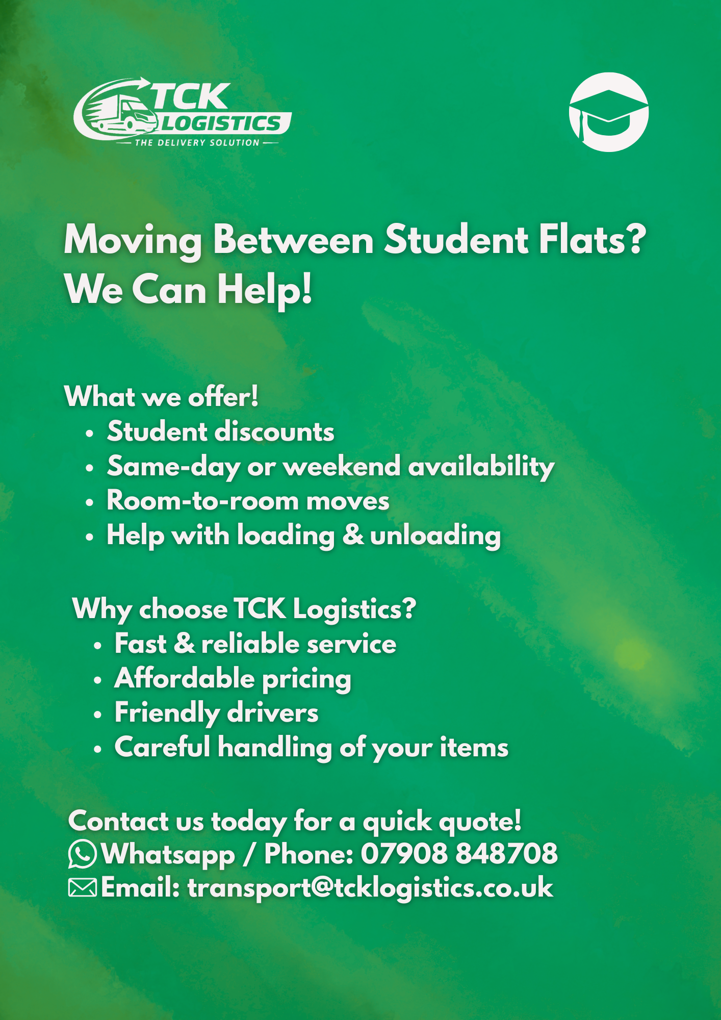 Student Discounts!